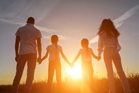 Family holding hands  Family holding hands