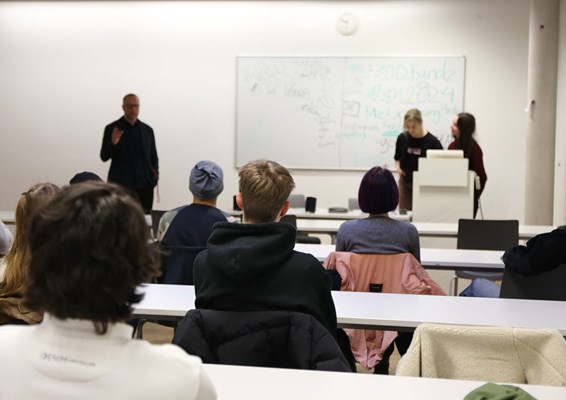 Classroom of students