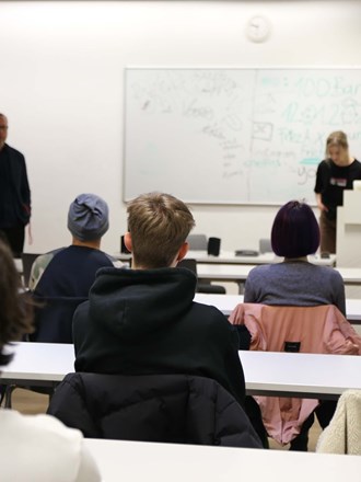 Classroom of students