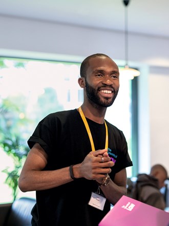 University of Law member of staff smiling